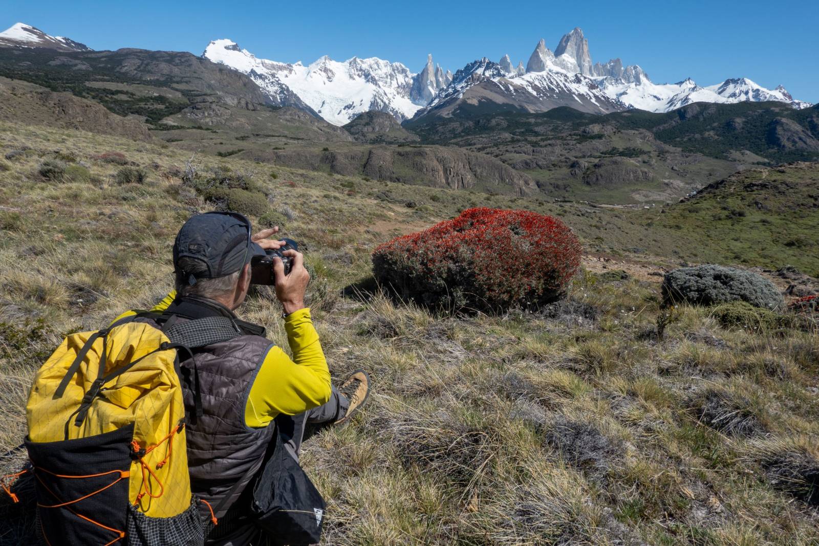 Photographing the aforementioned photo